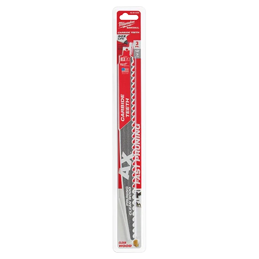 12" 3 TPI AX with Carbide Teeth SAWZALL Blade for Pruning (3 PK) - Image 3