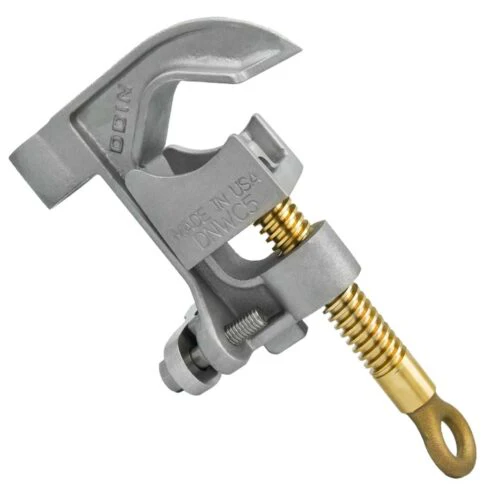 Aluminum Ground Clamp, .128″ – 1.25″