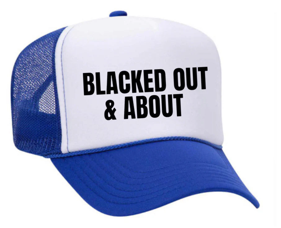 Blacked Out & About Trucker Hat - Image 26