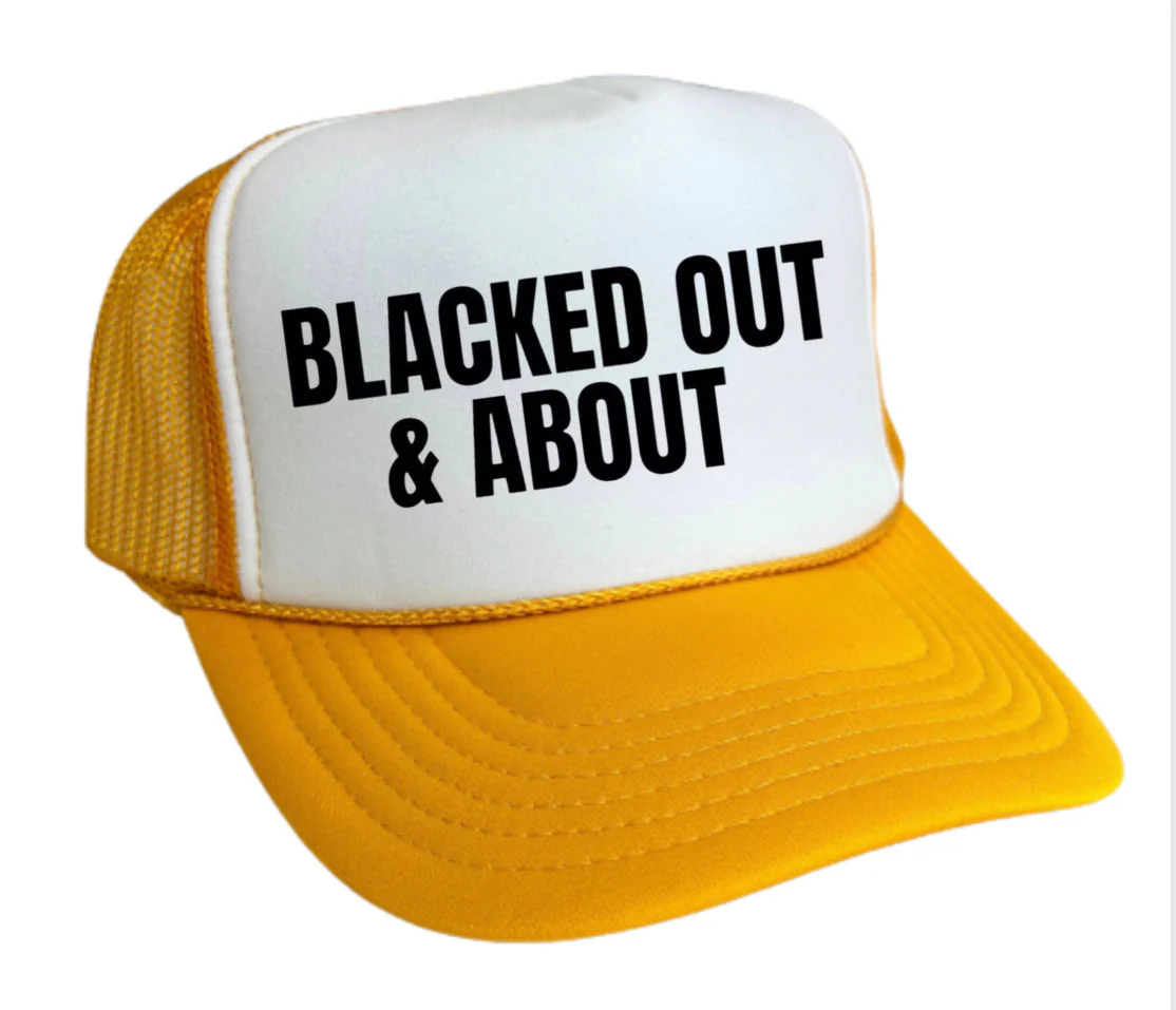 Blacked Out & About Trucker Hat - Image 32
