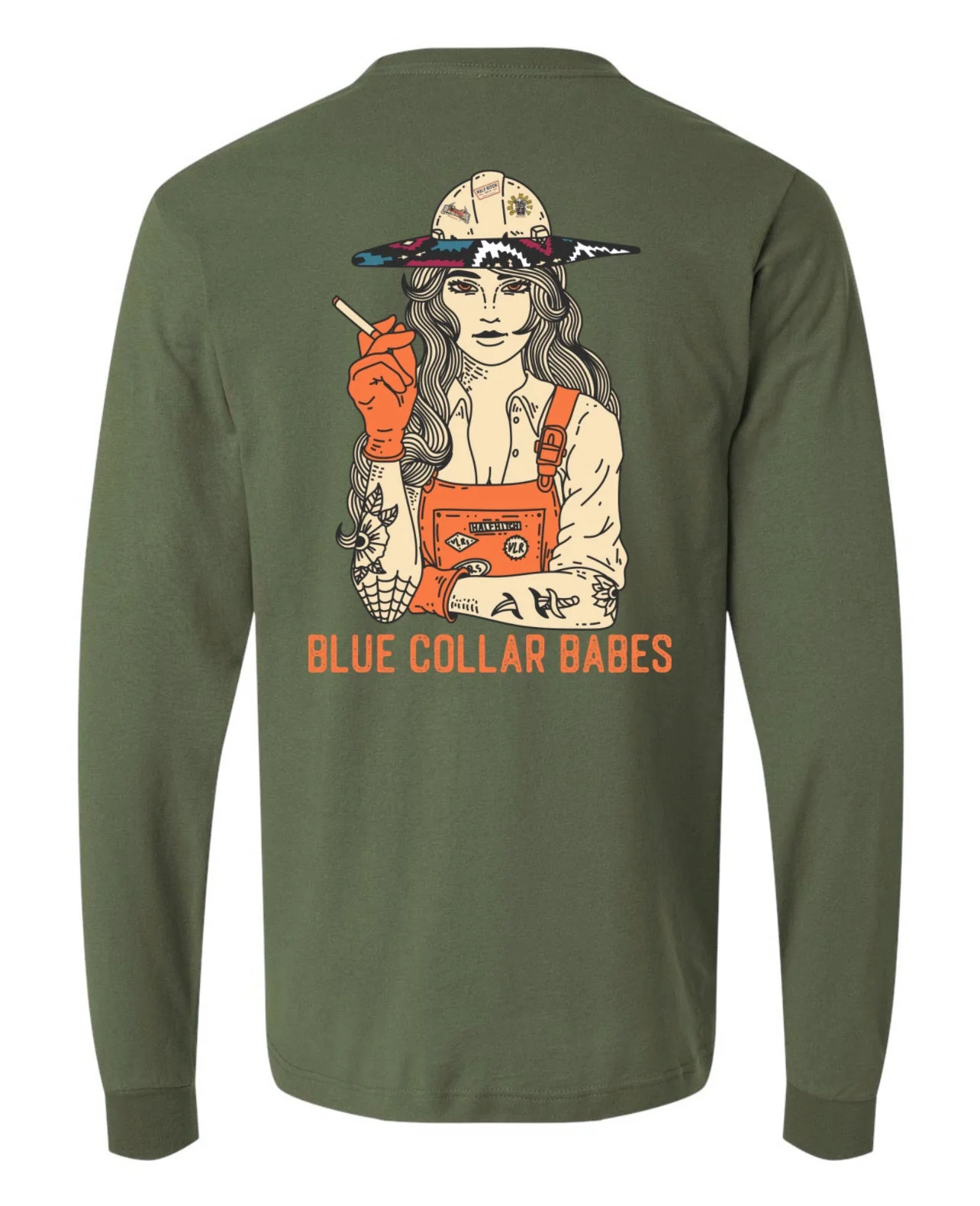 Blue Collar Babes Long Sleeve Shirt - Image 3