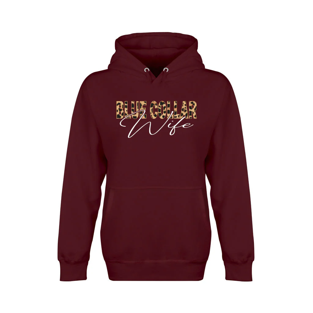Blue Collar Wife Cheetah Hoodie - Image 2