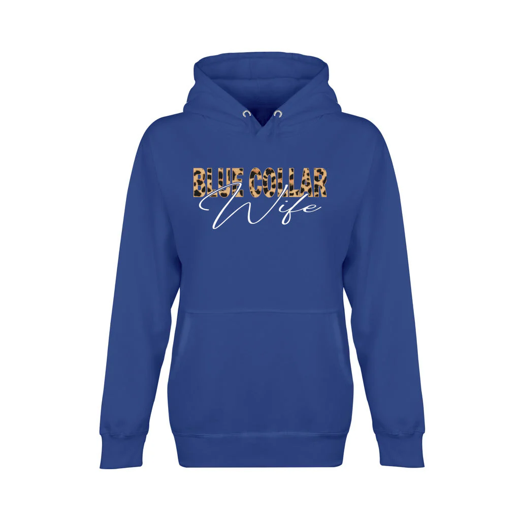 Blue Collar Wife Cheetah Hoodie - Image 5