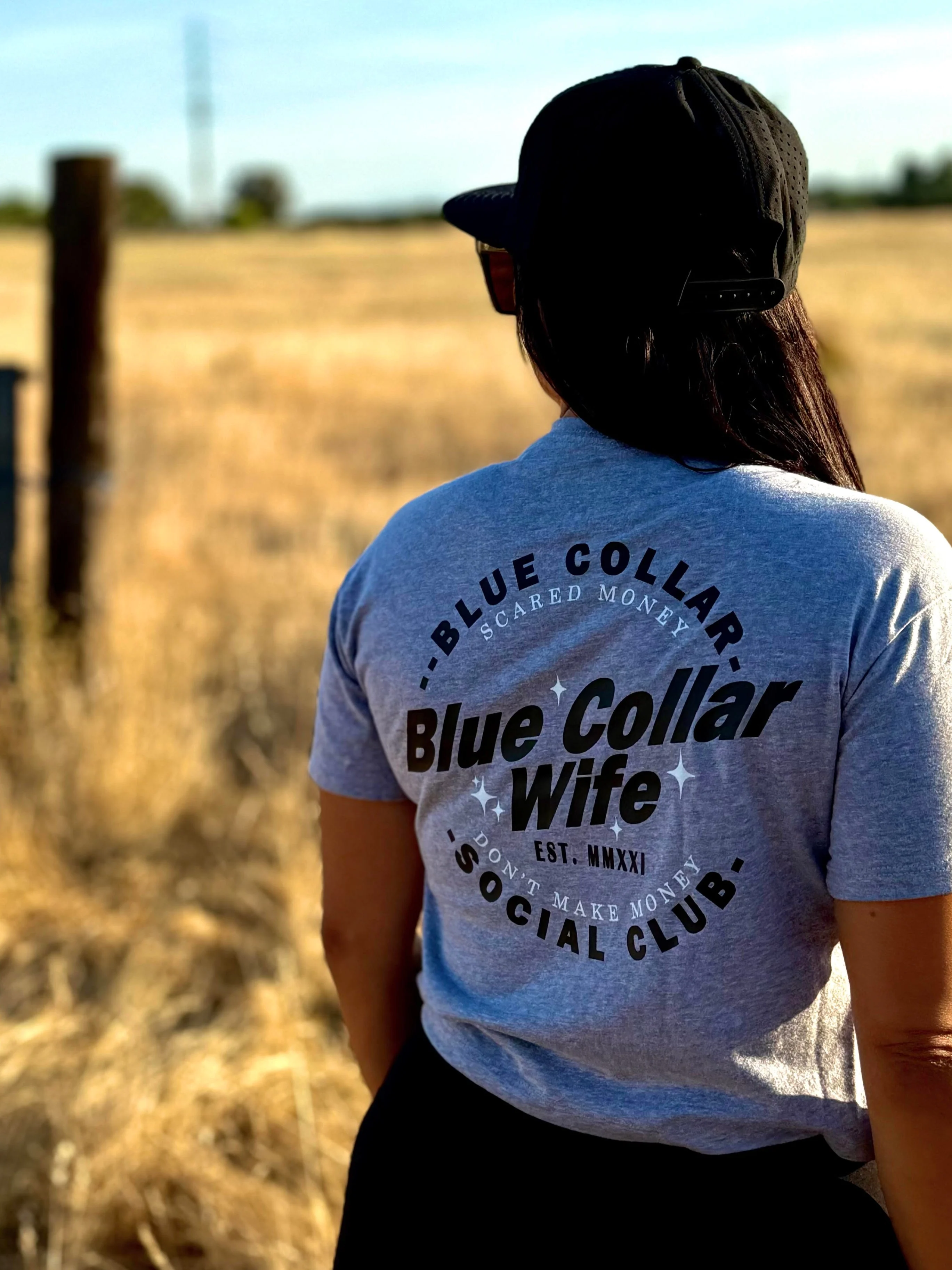 Blue Collar Wife Social Club Women's Crop Top - Image 4