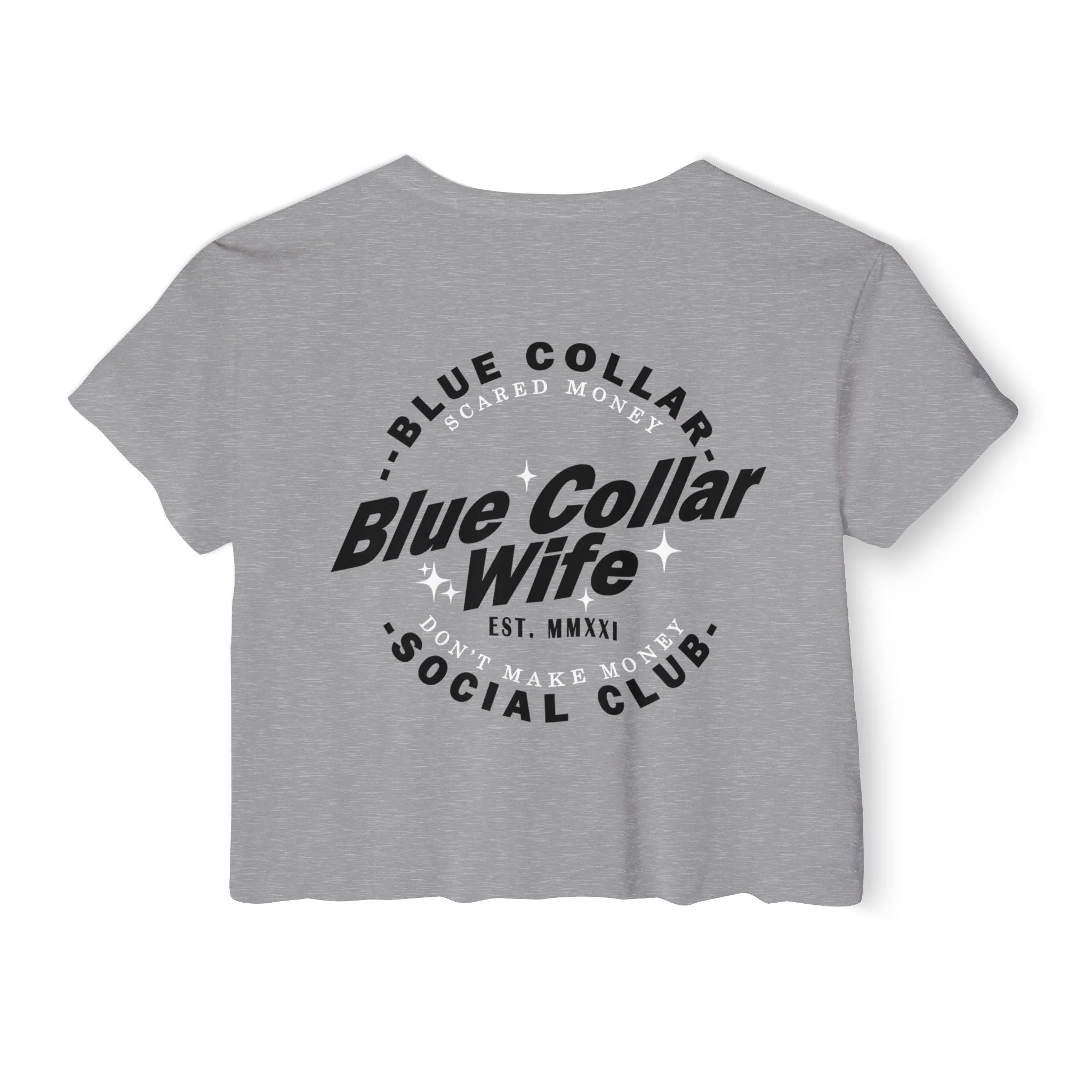 Blue Collar Wife Social Club Women's Crop Top - Image 9