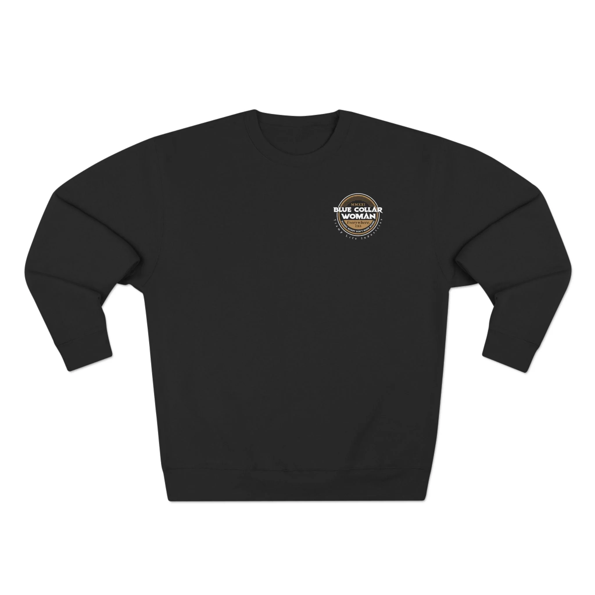 Blue Collar Woman Crewneck - Image 2