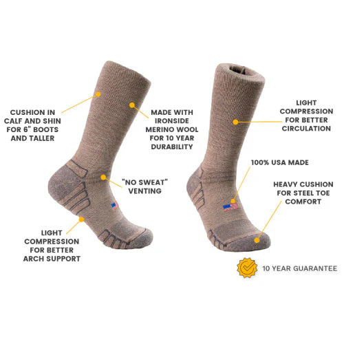 Boot Wool Work Sock - Image 15