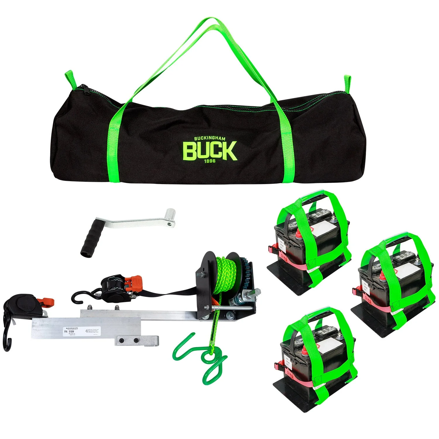 Buck Battery Hoist™ compatible with Impact Wrench - 5100W / 5100WQ1 - Image 2