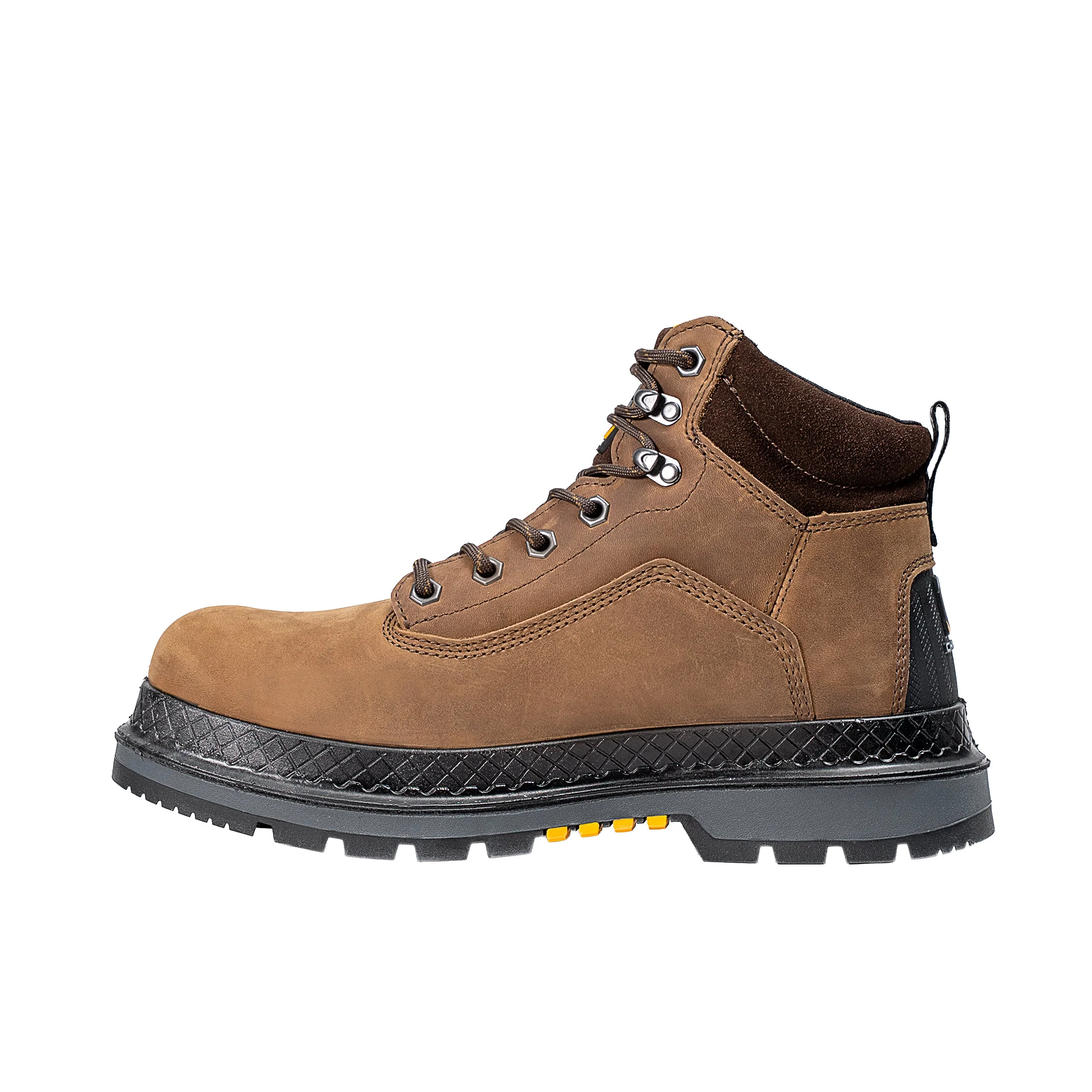 Buckman 6" Waterproof, Soft Toe, Brown Boot - Made in USA - Image 3