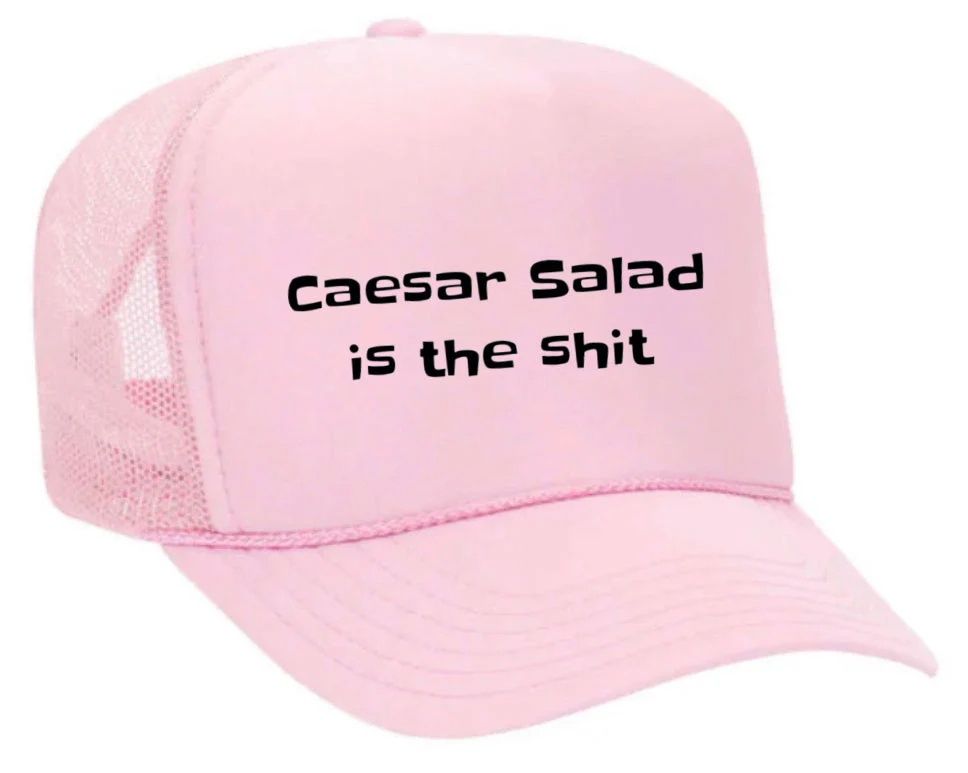 Caesar Salad is the Shit Trucker Hat - Image 4