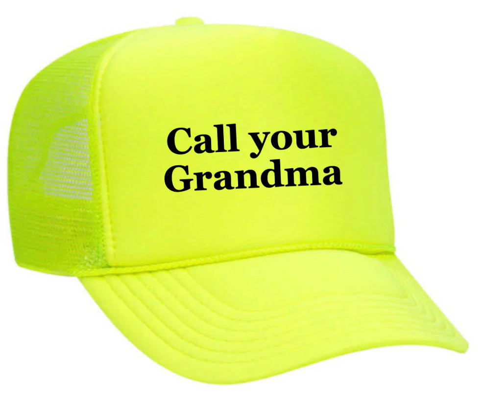 Call Your Grandma Trucker Hat - Image 16