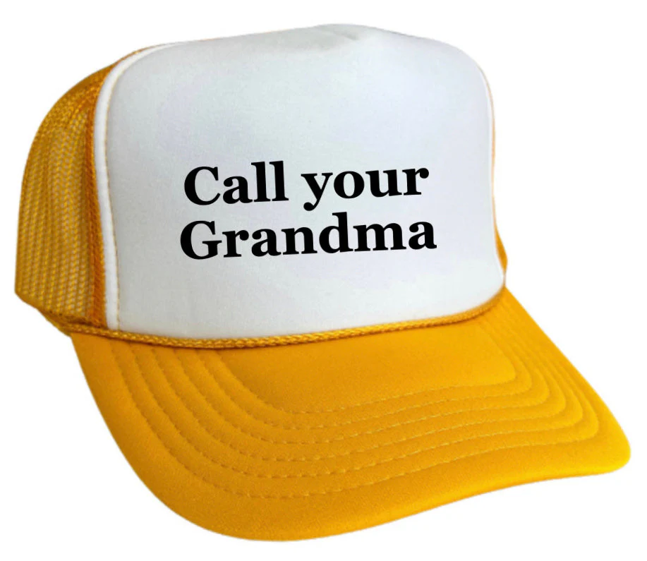 Call Your Grandma Trucker Hat - Image 2