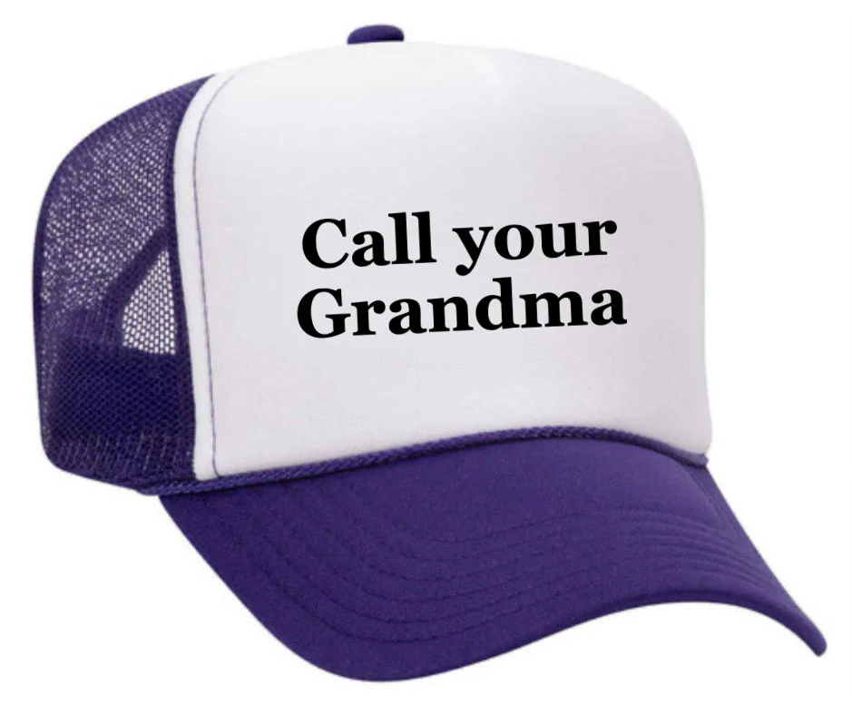 Call Your Grandma Trucker Hat - Image 22