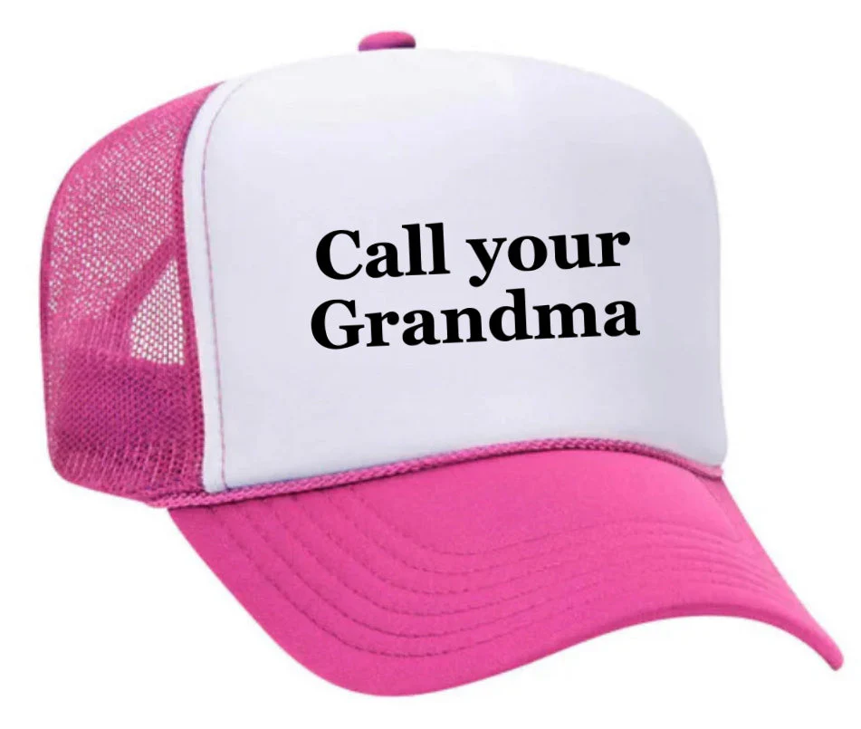 Call Your Grandma Trucker Hat - Image 24