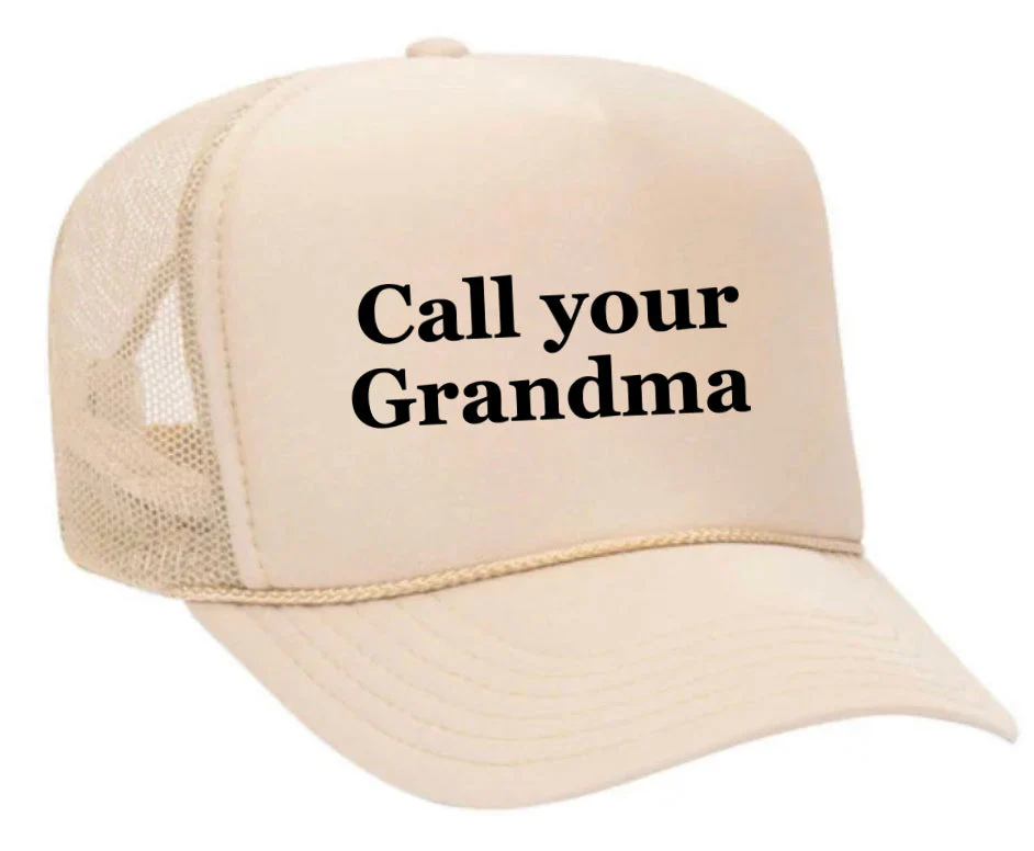 Call Your Grandma Trucker Hat - Image 25