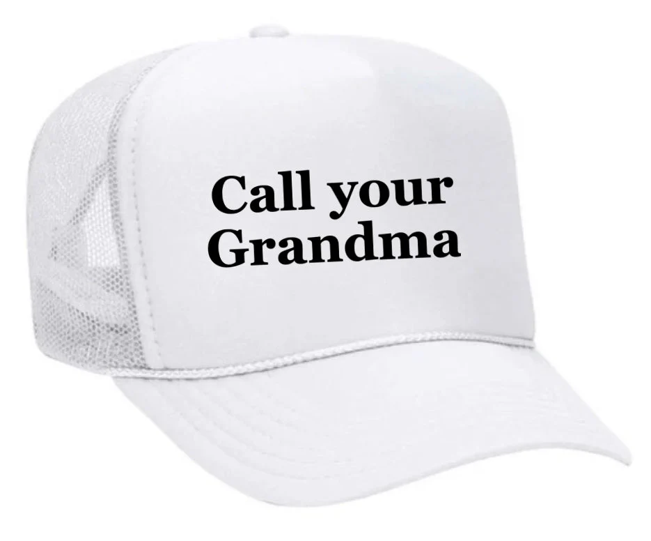 Call Your Grandma Trucker Hat - Image 33