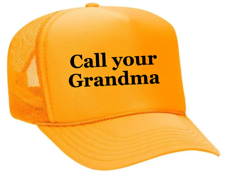 Call Your Grandma Trucker Hat - Image 6