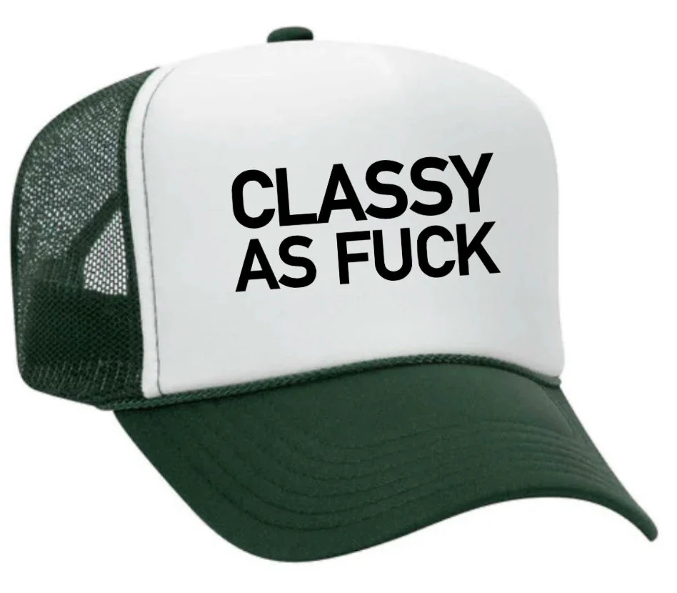 Classy As Fuck Trucker Hat - Image 11