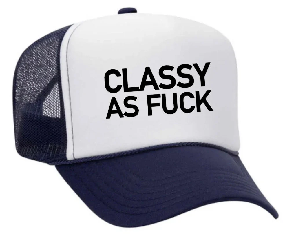 Classy As Fuck Trucker Hat - Image 32