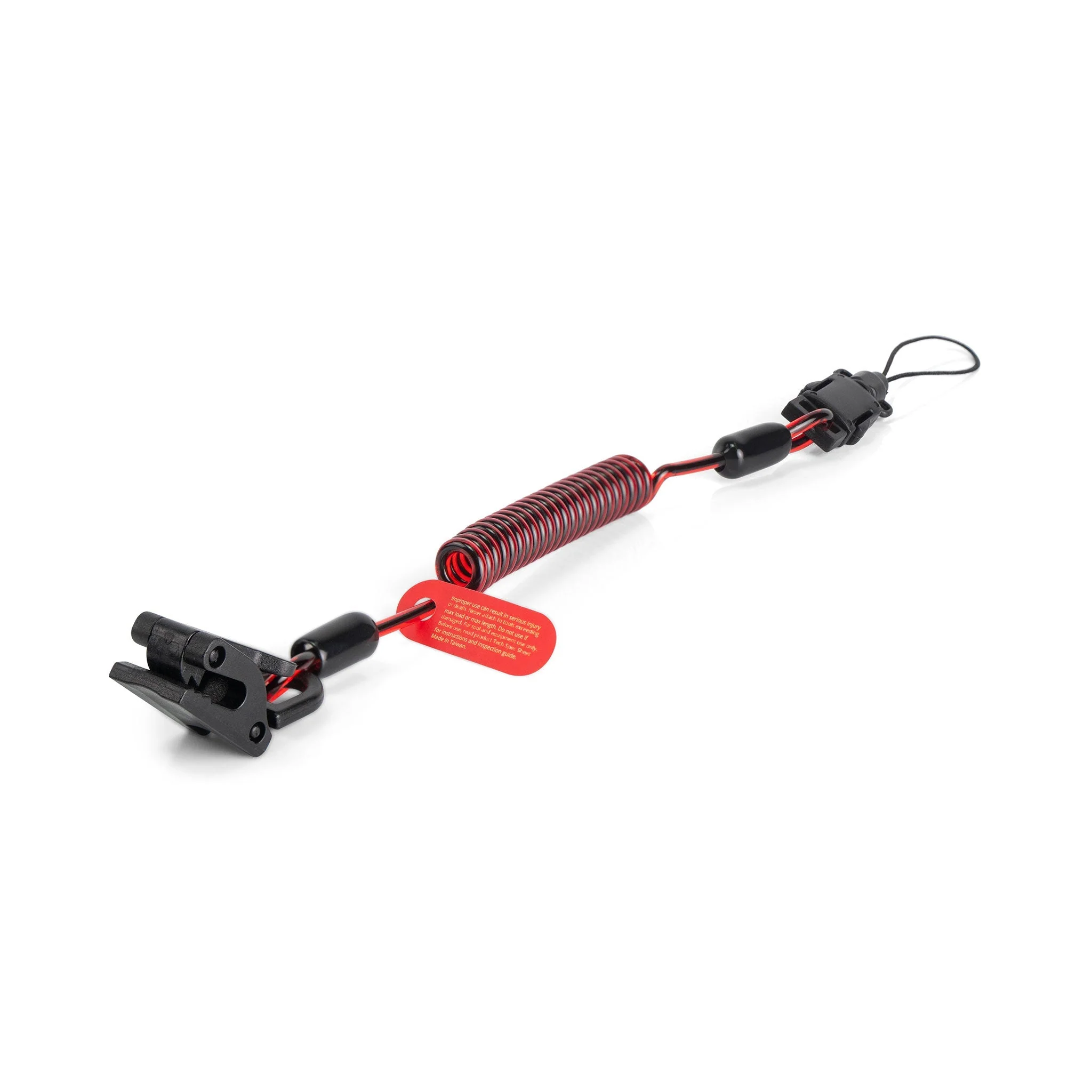 Coil E-Tether With Poly Clamp (Non-Conductive) - 0.5kg / 1.1lb - Image 2