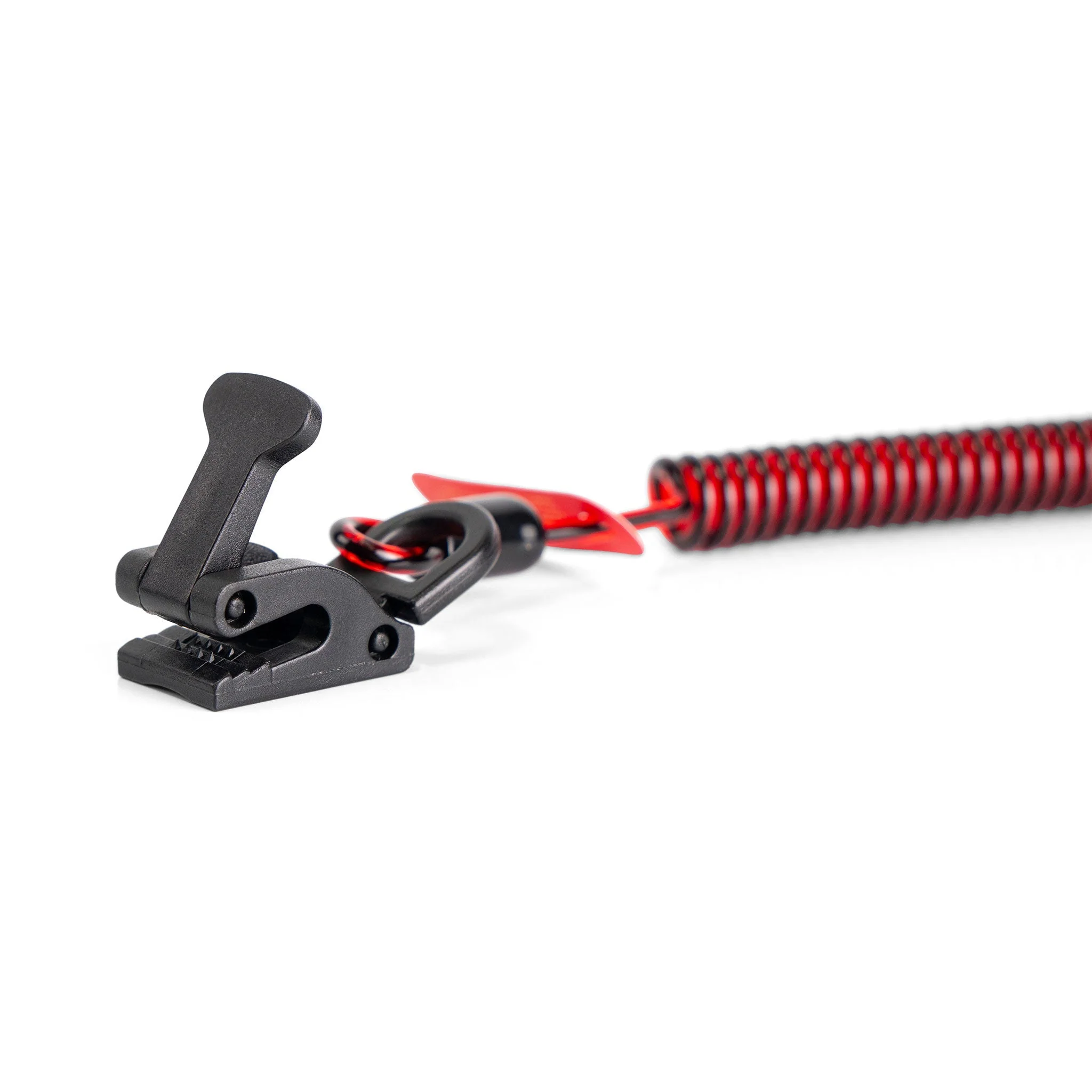 Coil E-Tether With Poly Clamp (Non-Conductive) - 0.5kg / 1.1lb - Image 3
