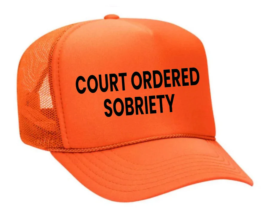 Court Ordered Sobriety Trucker Hat - Image 10