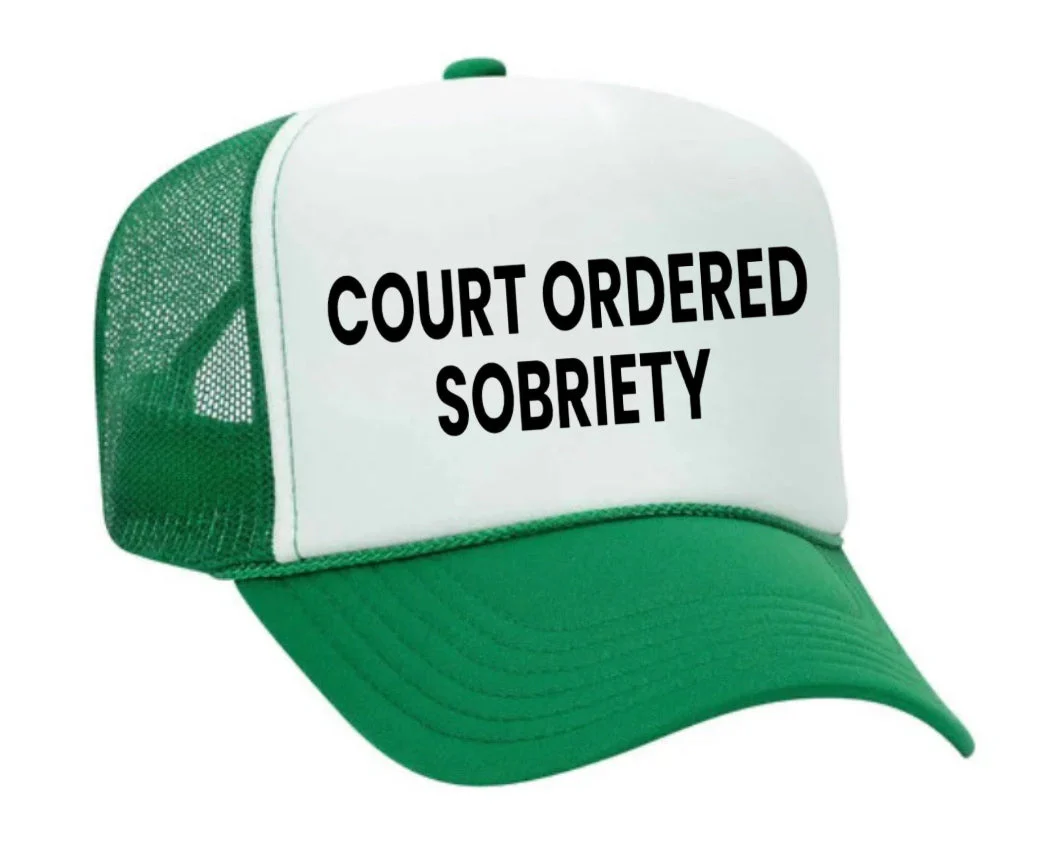 Court Ordered Sobriety Trucker Hat - Image 27