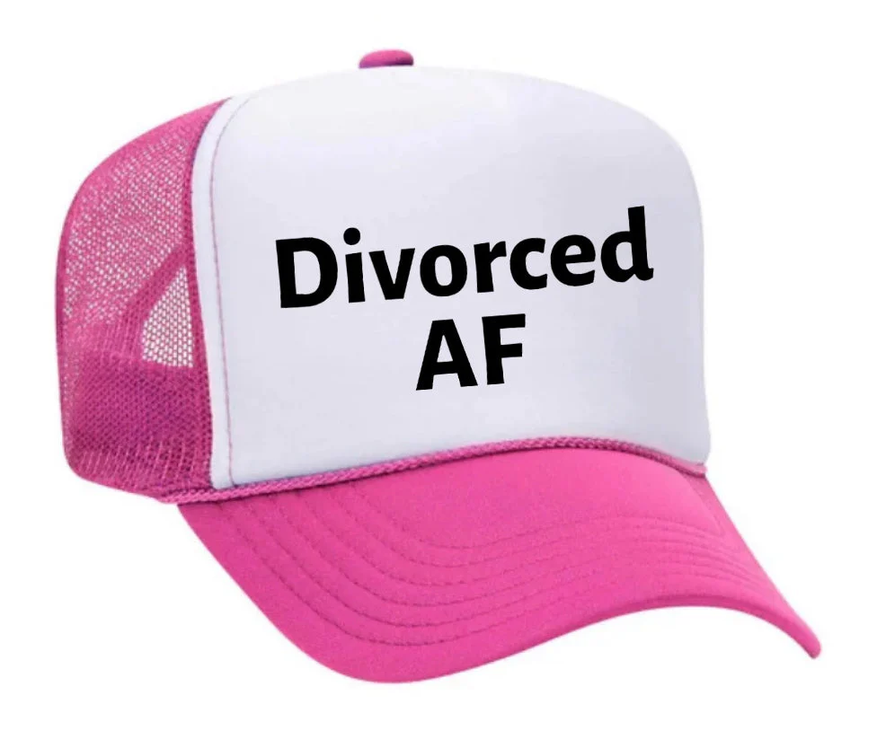 Divorced AF Trucker Hat - Image 26