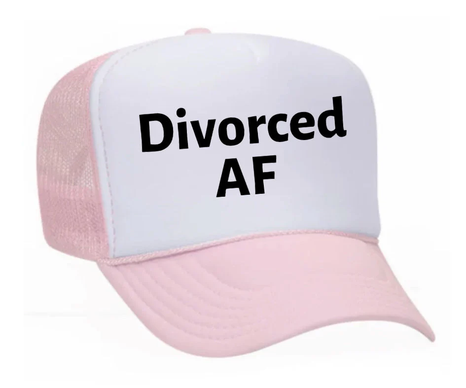 Divorced AF Trucker Hat - Image 32