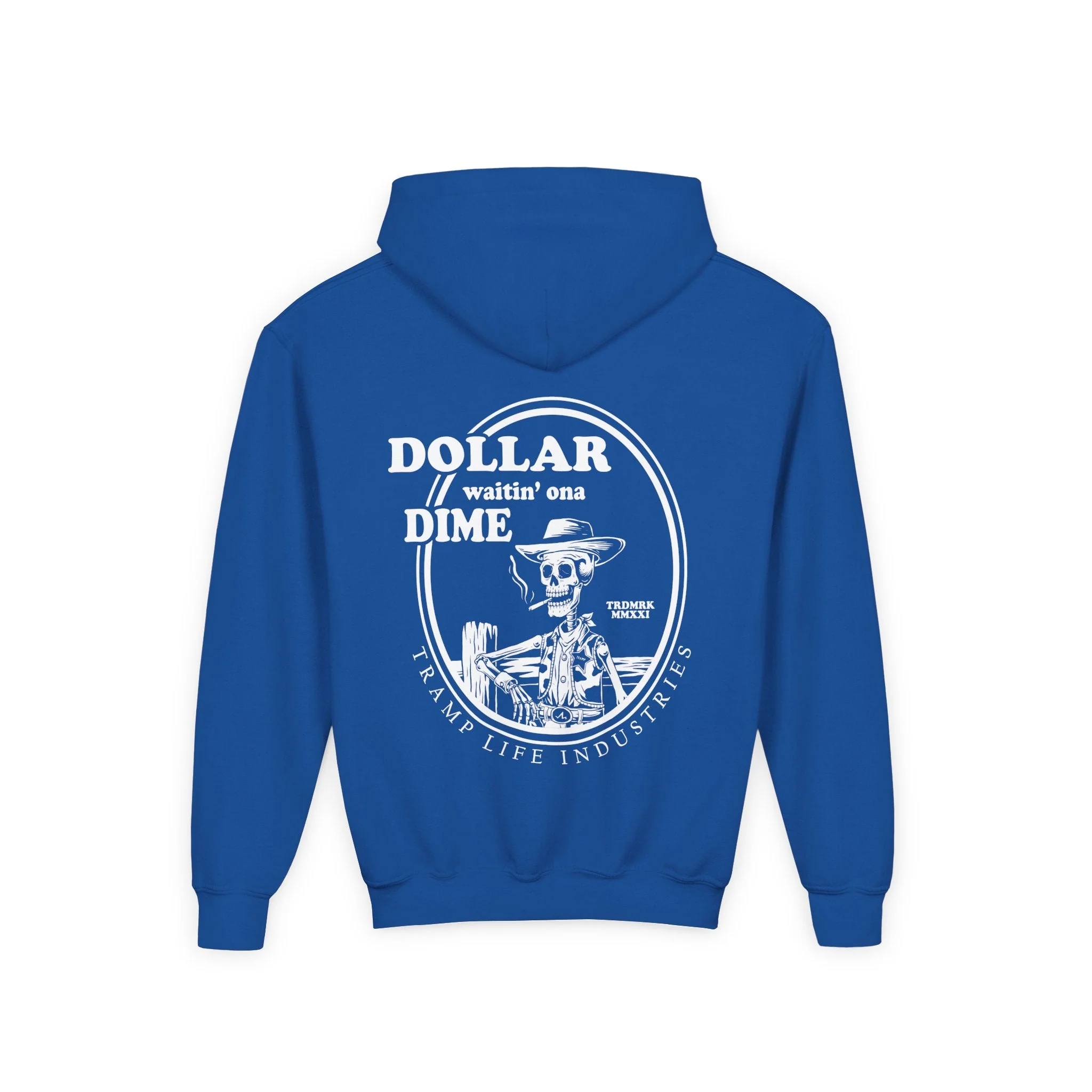 Dollar Waitin' Ona Dime Youth Hoodie - Image 4