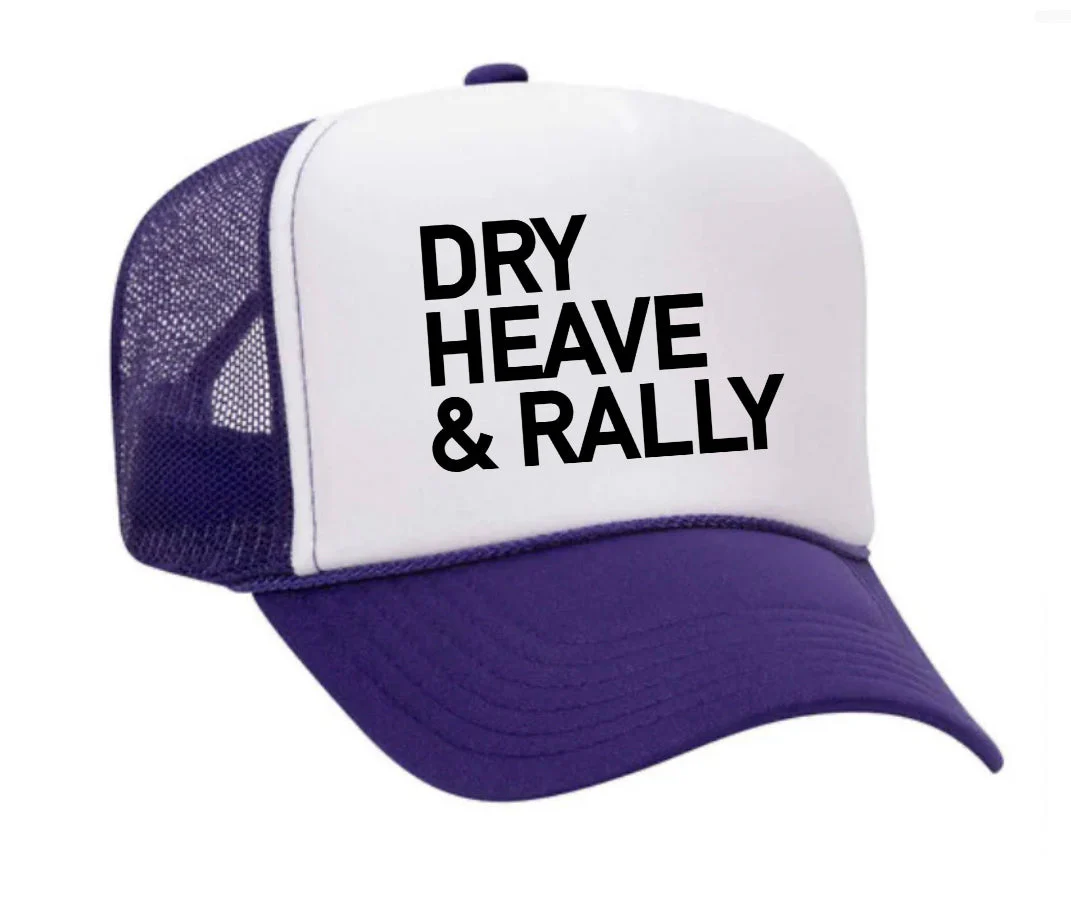 Dry Heave and Rally Inappropriate Trucker Hat - Image 24