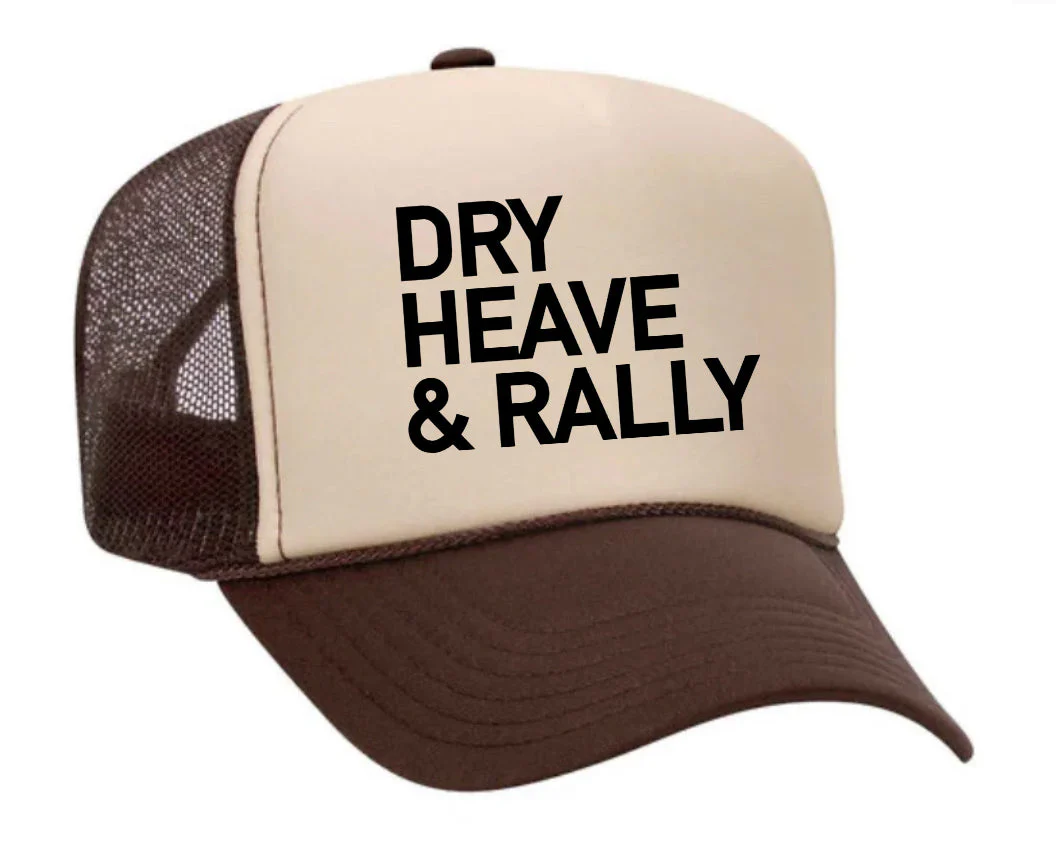 Dry Heave and Rally Inappropriate Trucker Hat - Image 26