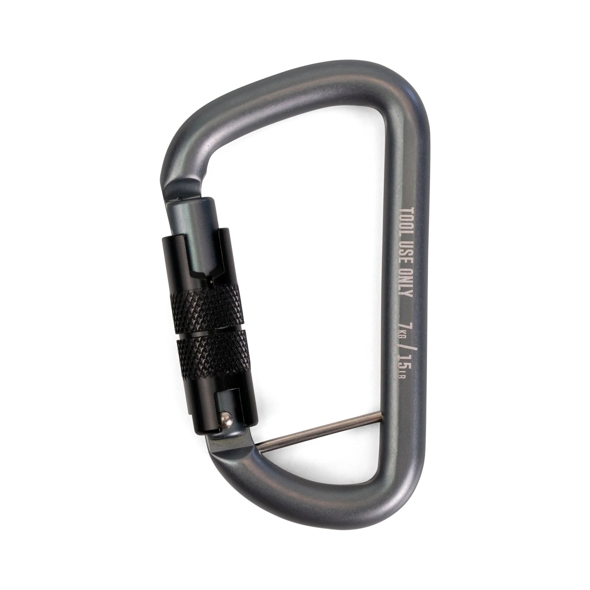 Dual-Action Carabiner, Non-Swivel - 7kg / 15lb - Image 2