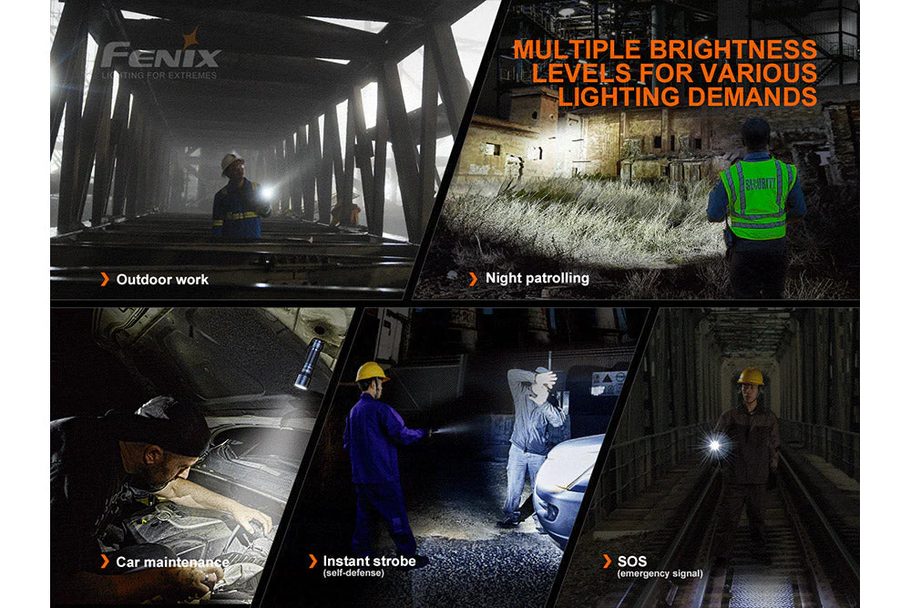 High Performance Rechargeable LED Flashlight - 3000 Lumens - C7 - Image 17