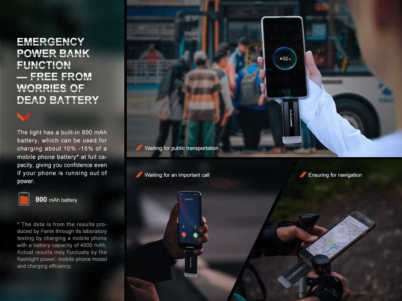 Ultra-Thin Powerbank LED Flashlight - E-SPARK - Image 7