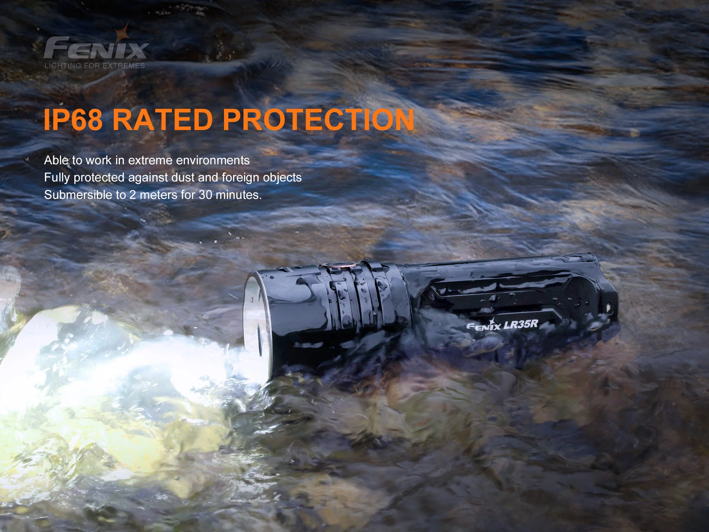 Rechargeable LED Flashlight - 10,000 Lumens - LR35R - Image 10