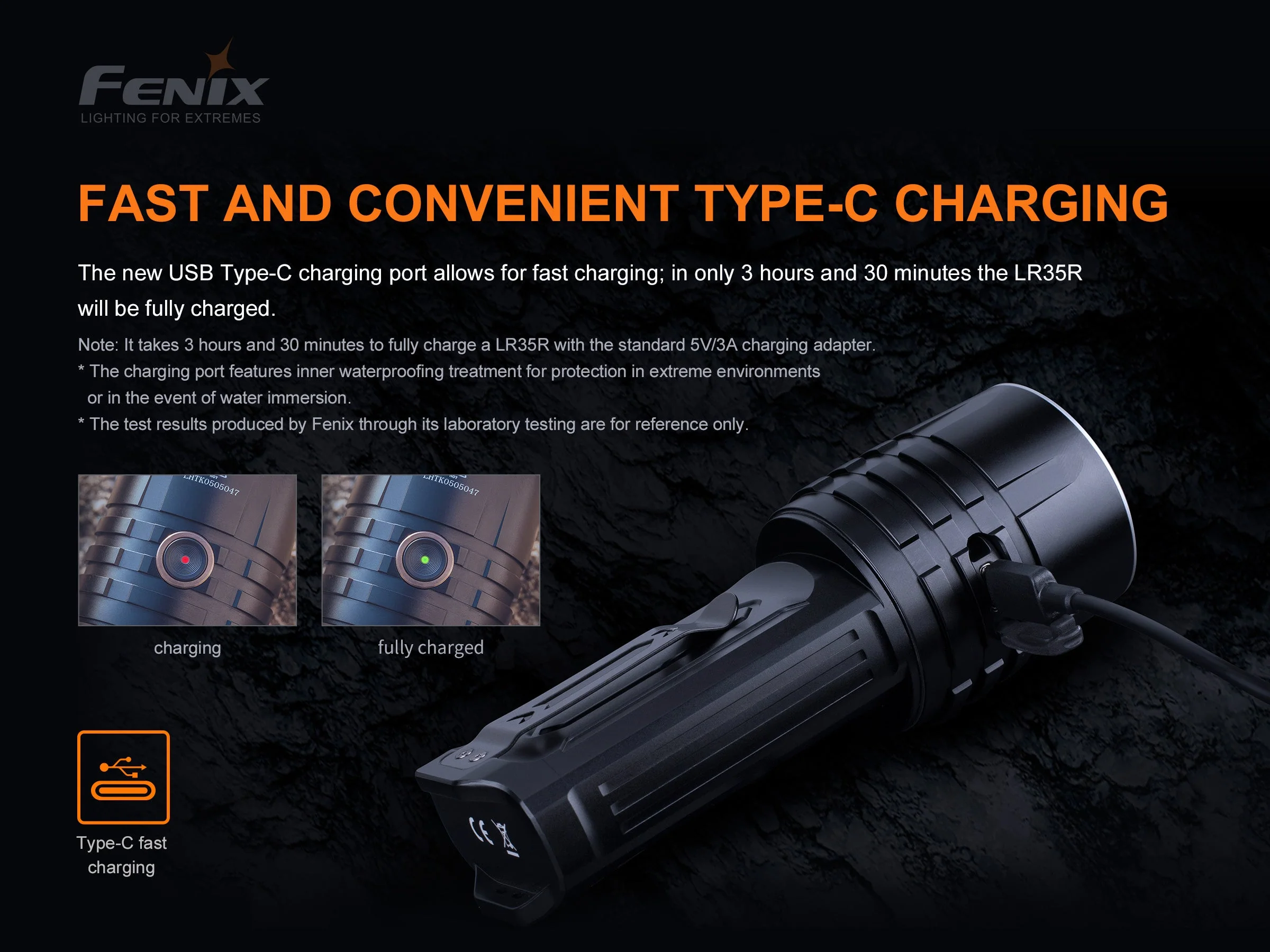 Rechargeable LED Flashlight - 10,000 Lumens - LR35R - Image 7