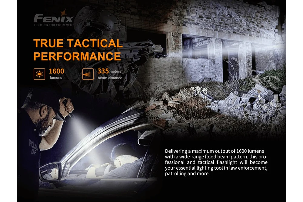 TAC LED Tactical Flashlight 1600 Lumens - TK11 - Discontinued - Image 11