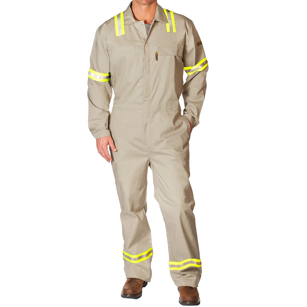 Flame Resistant Featherweight Coveralls With Reflective Striping - Image 5
