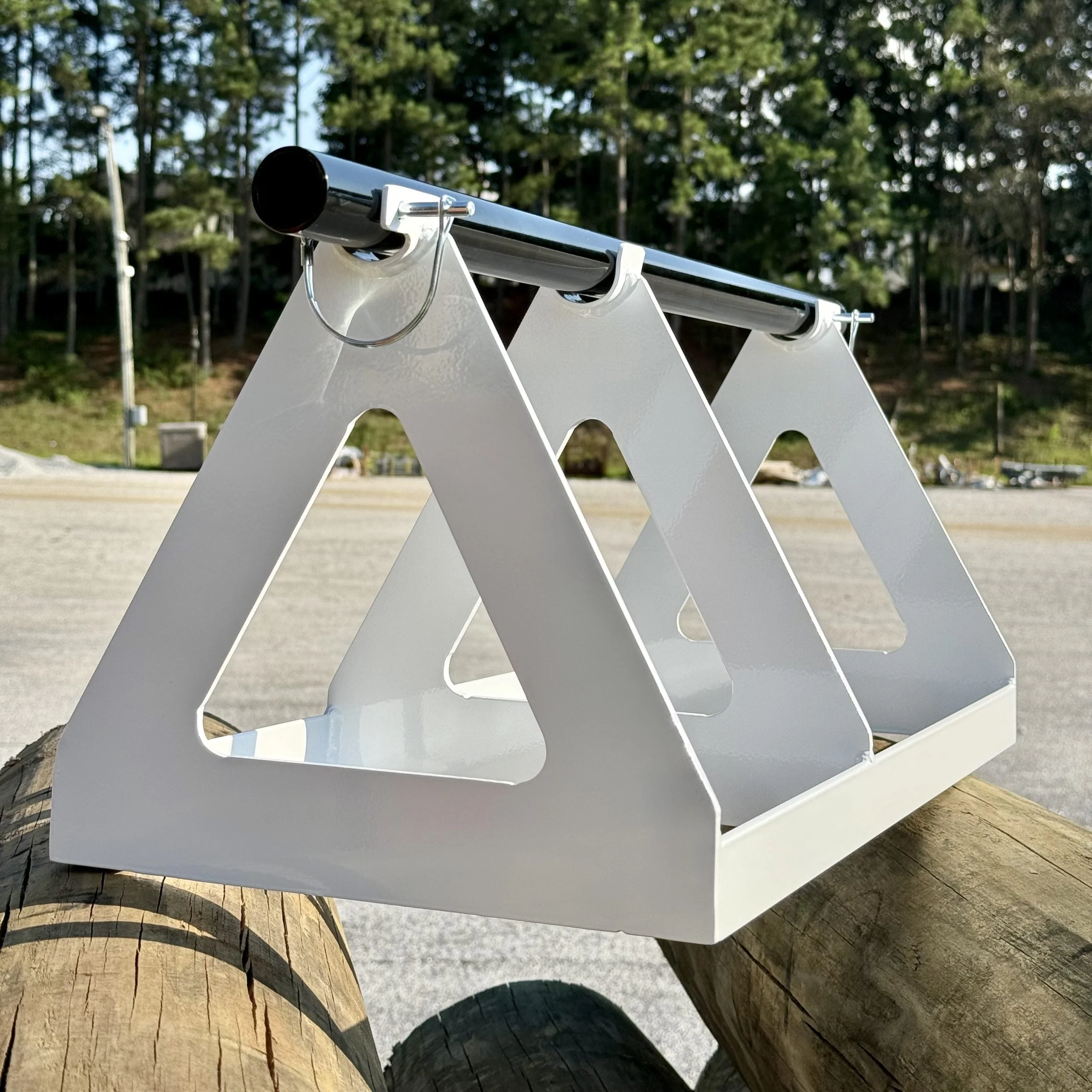 Hardline Bucket Truck Wire Spool Holder: Copper & Alum - Image 5