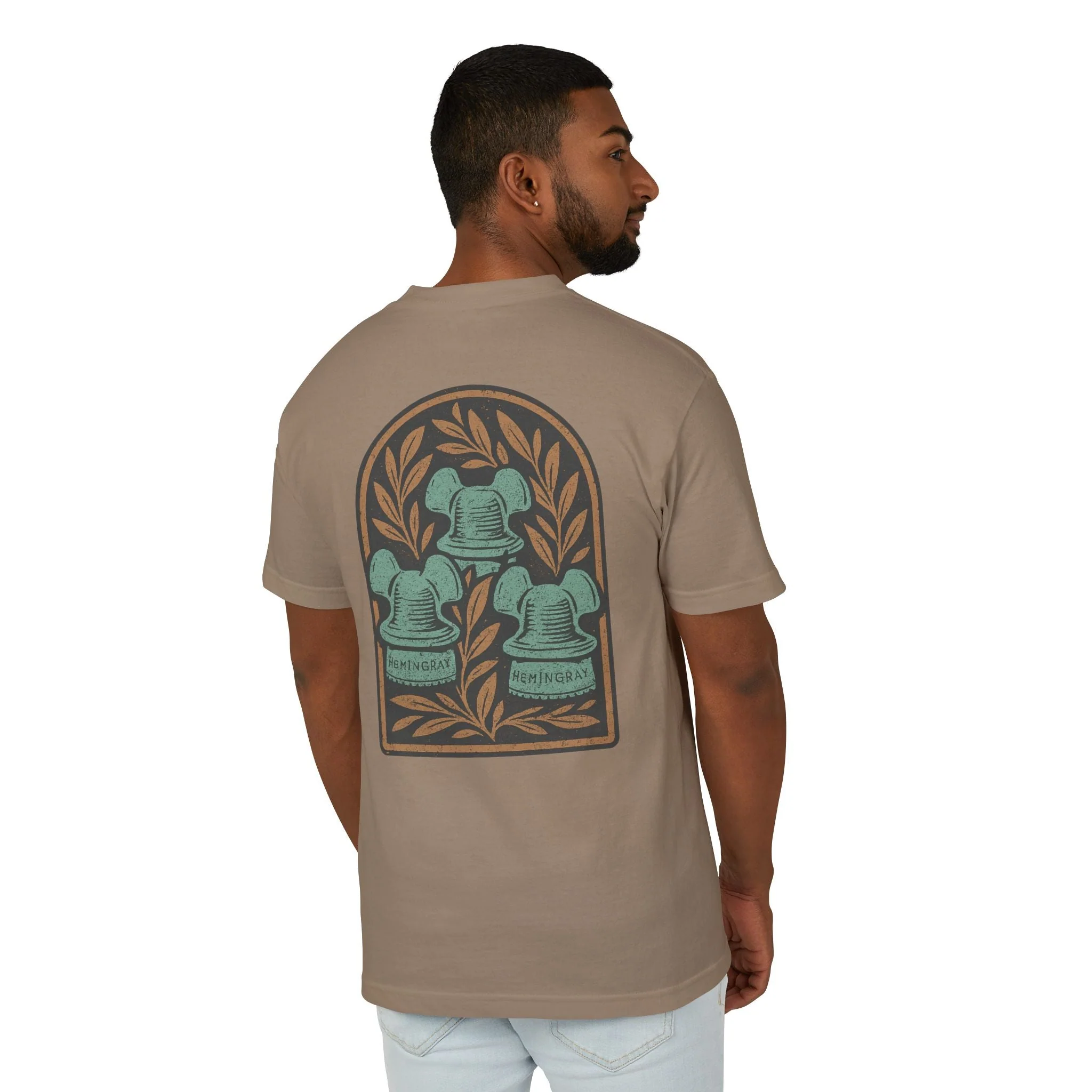 Hemingray Mickey Mouse - Unisex Heavyweight Cotton Tee - Image 2