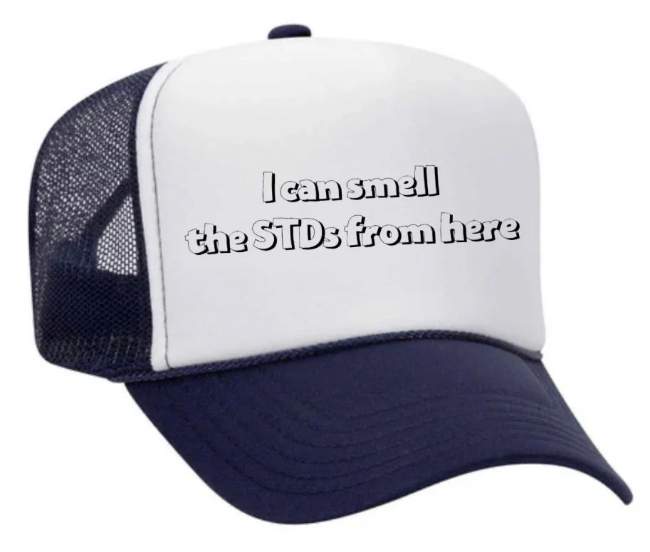 I Can Smell The STDs From Here Trucker Hat - Image 15