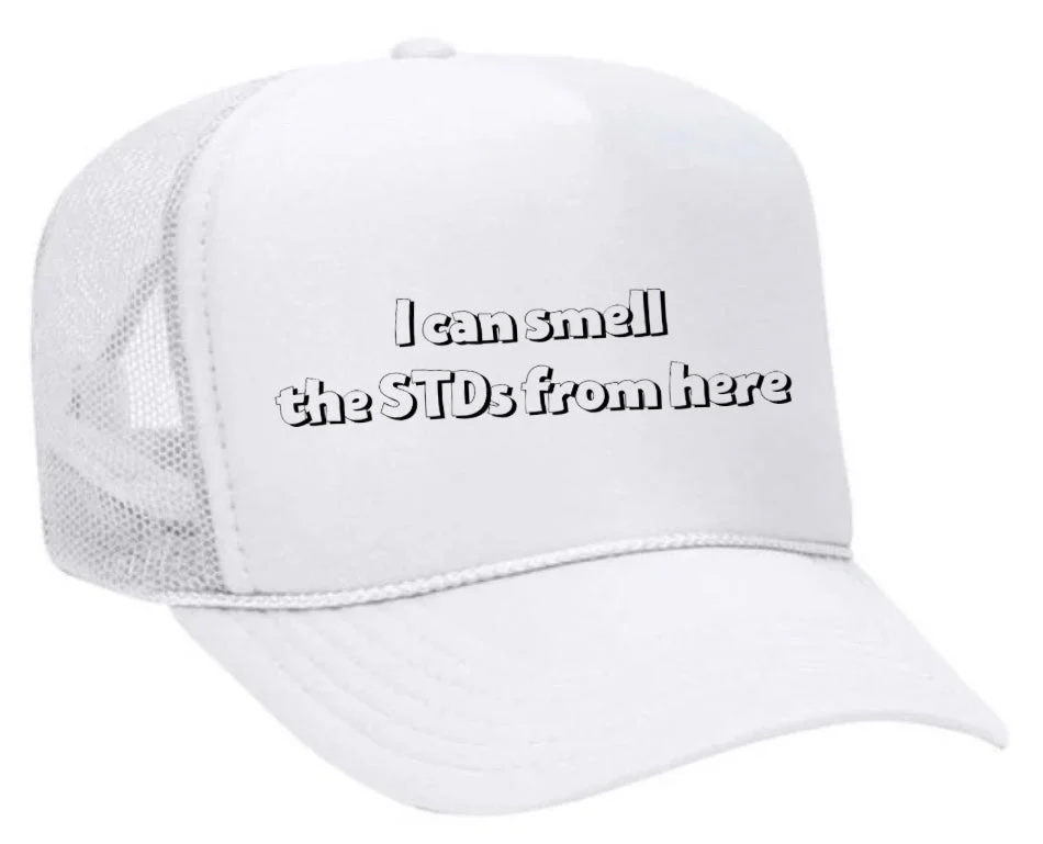 I Can Smell The STDs From Here Trucker Hat - Image 25