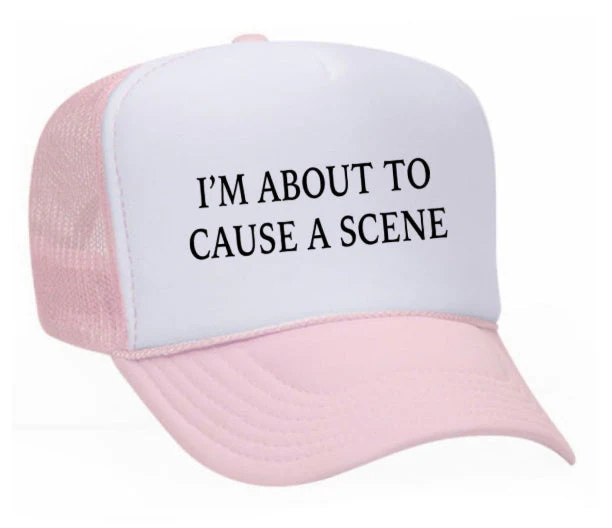 Iām About To Cause A Scene Trucker Hat - Image 32
