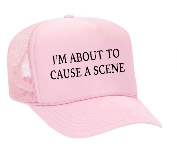 Iām About To Cause A Scene Trucker Hat - Image 5