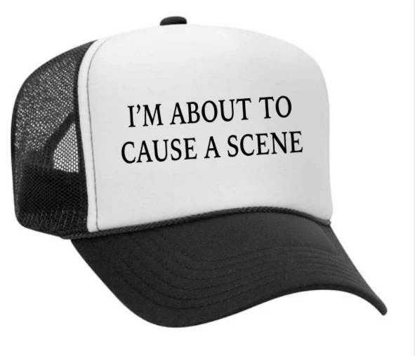Iām About To Cause A Scene Trucker Hat - Image 6