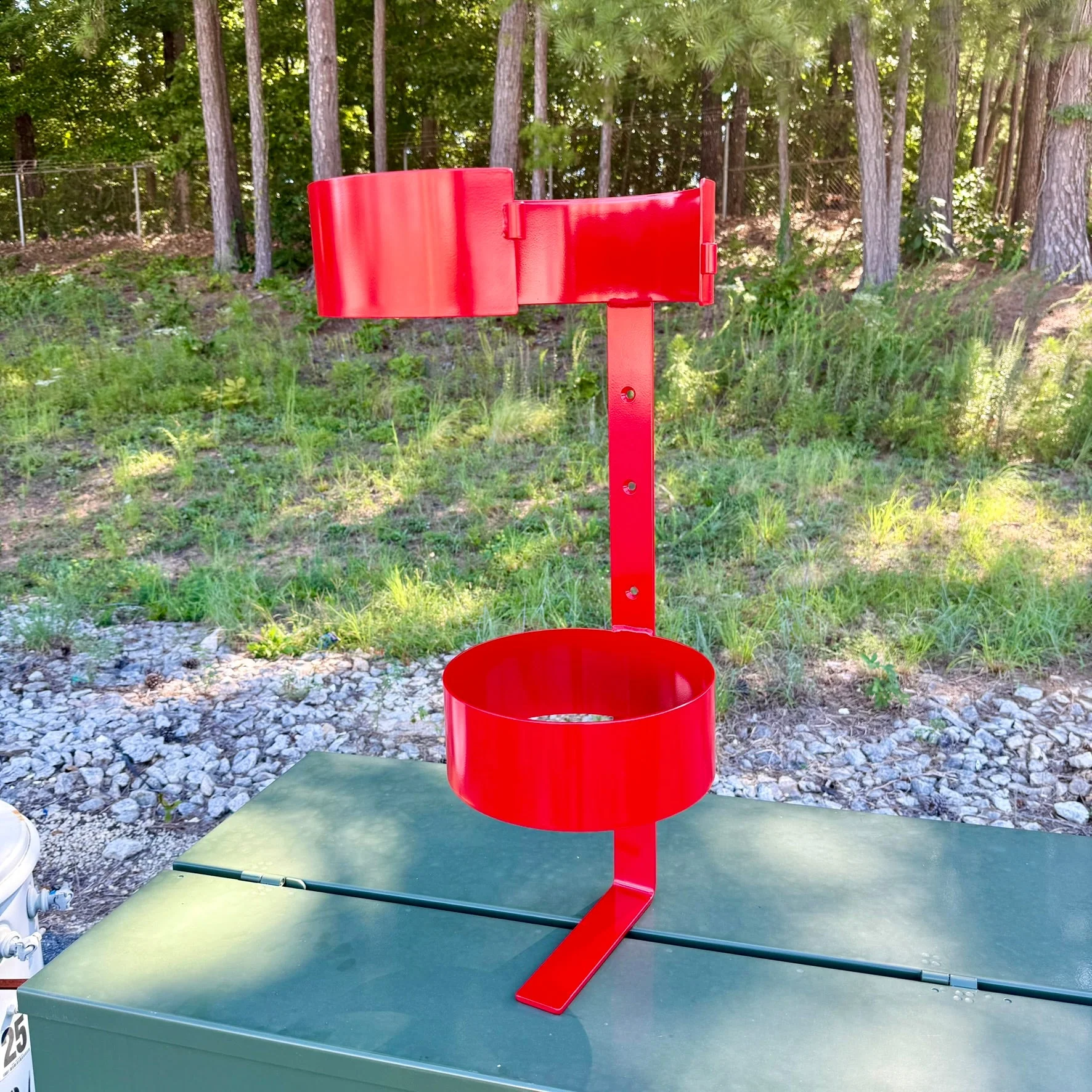 Insulating Blanket Canister Storage for Utility Bucket Trucks - Image 10