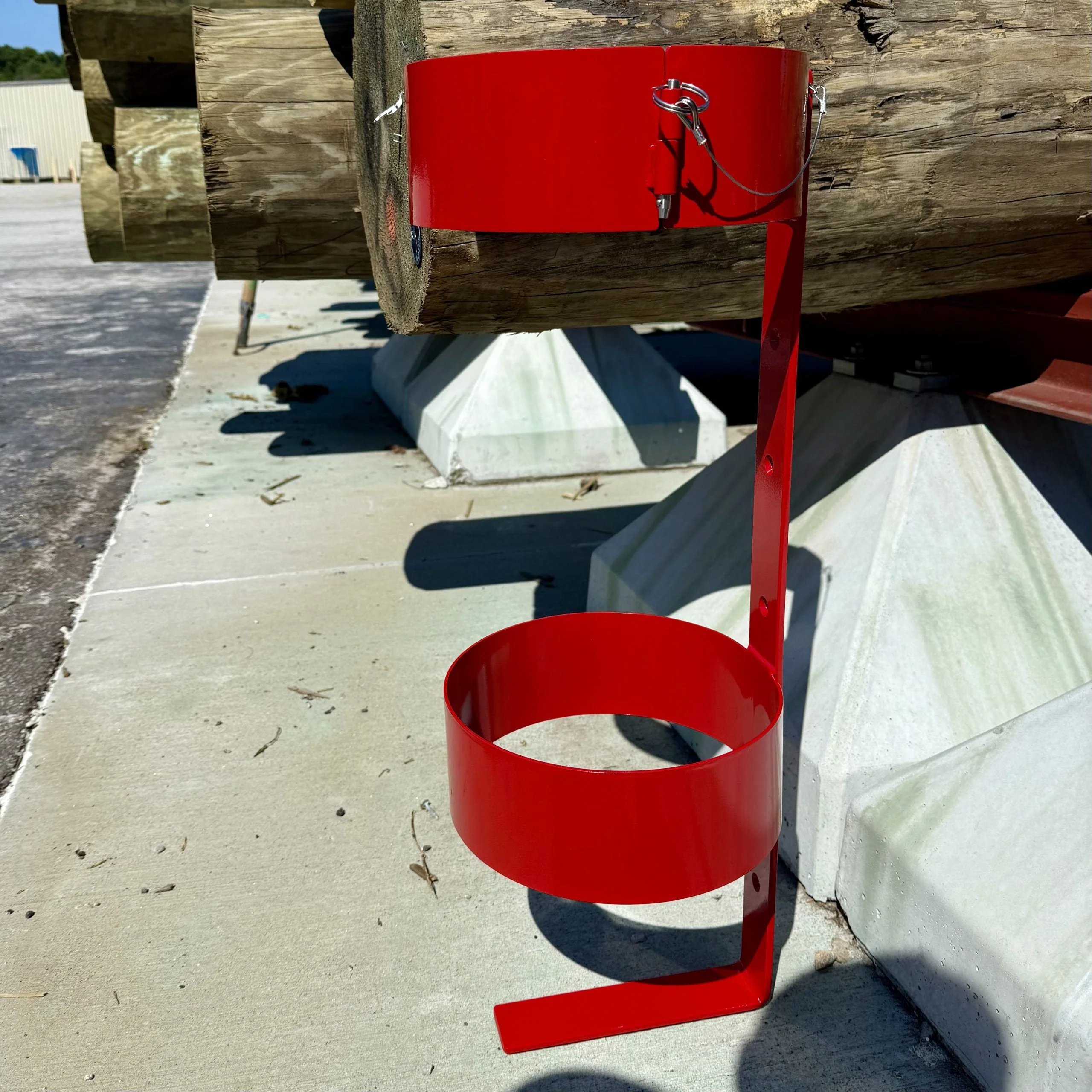 Insulating Blanket Canister Storage for Utility Bucket Trucks - Image 7