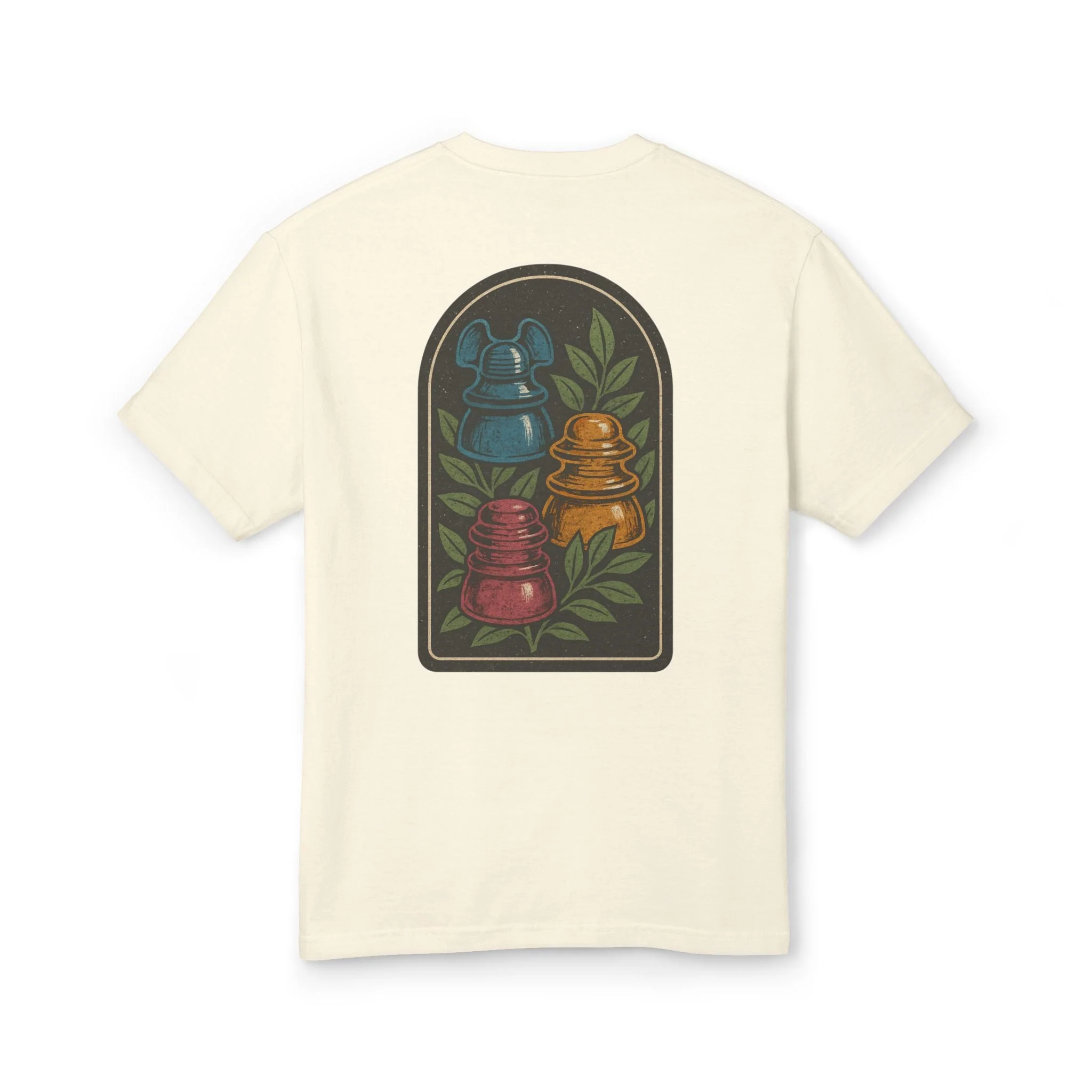 Insulator Collector - Unisex Heavyweight Cotton Tee - Image 6