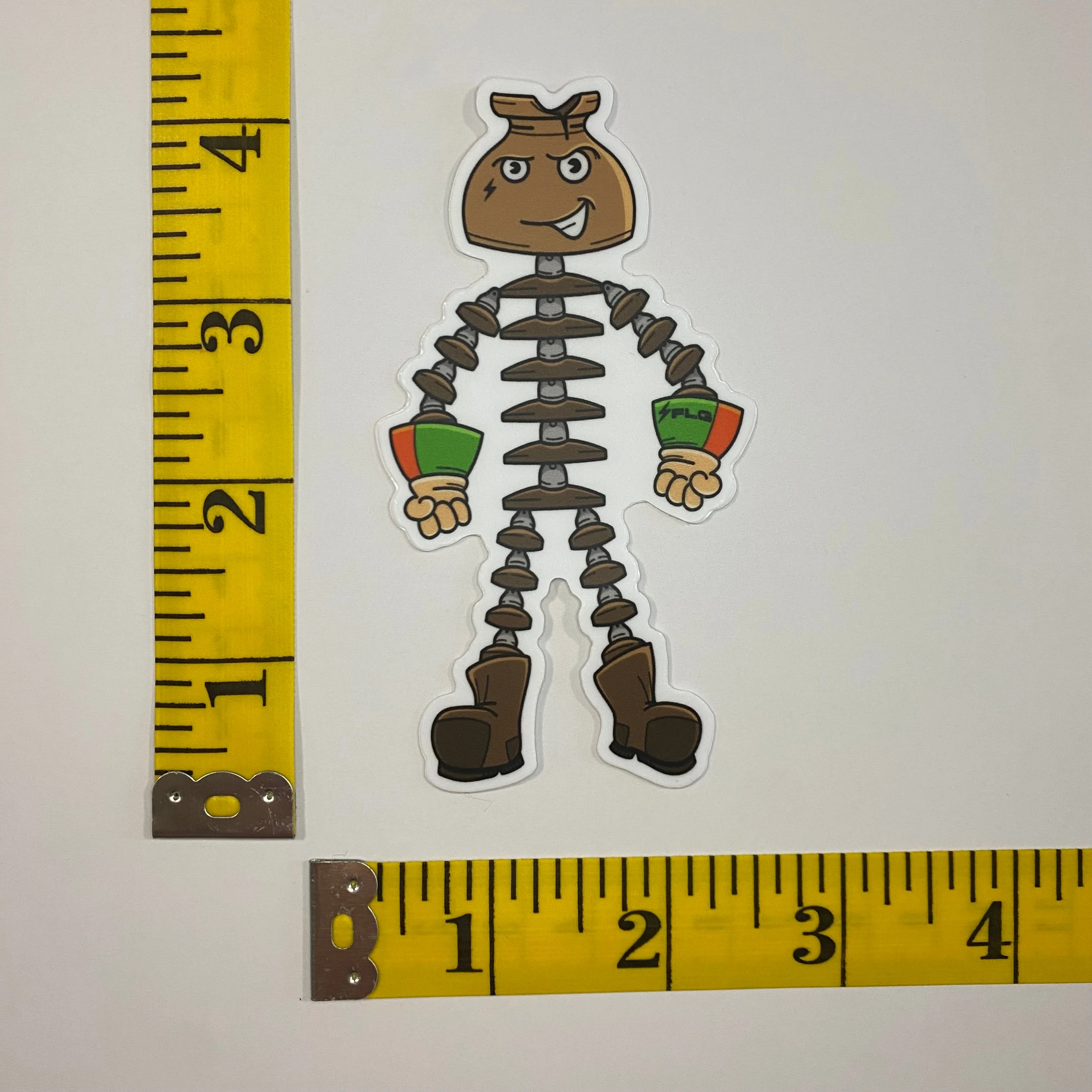 Insulator Man Sticker - Image 2